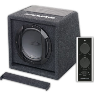 Subwoofer 8" con Caja ALPINE SWE-815 20cm 300W