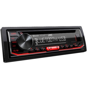 Radio JVC KD-T702BT Iluminación Roja, Bluetooth