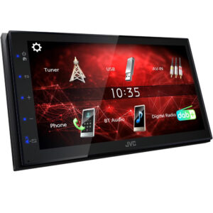 Radio Multimedia JVC KW-M27BT Táctil 6.8", Bluetooth, Radio, USB