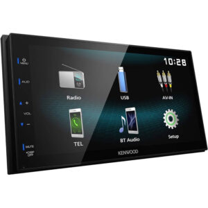 Receptor Multimedia AV KENWOOD DMX120BT, 6,8” WVGA, Bluetooth