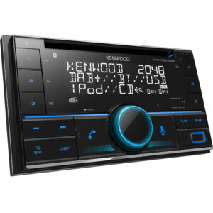 Receptor Multimedia KENWOOD DPX-7300DAB, de CD/USB con Bluetooth y radio dy