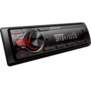 Radio Deckless PIONEER MVH-130DAB/DAB+ Iluminación Roja USB comp.Andr