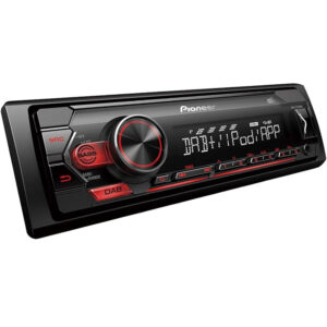 Radio PIONEER MVH-S220DAB Iluminación Roja USB,compatible Apple-Androi
