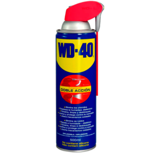 WD40 Aceite Lubricante Multiusos Doble Acción 500 ml