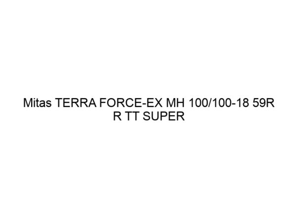 Mitas TERRA FORCE-EX MH 100/100-18 59R R TT SUPER YELLOW