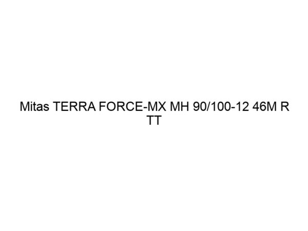 Mitas TERRA FORCE-MX MH 90/100-12 46M R TT PITCROSS RED/GREEN