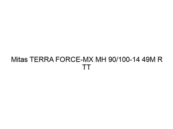 Mitas TERRA FORCE-MX MH 90/100-14 49M R TT RED/GREEN NHS