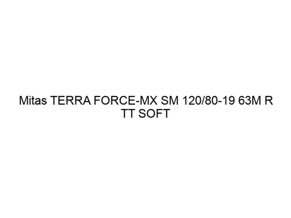 Mitas TERRA FORCE-MX SM 120/80-19 63M R TT SOFT RED/YELLOW NHS