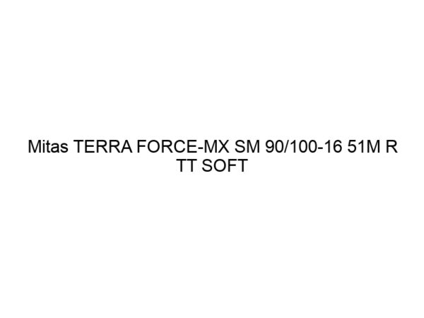 Mitas TERRA FORCE-MX SM 90/100-16 51M R TT SOFT RED/YELLOW NHS