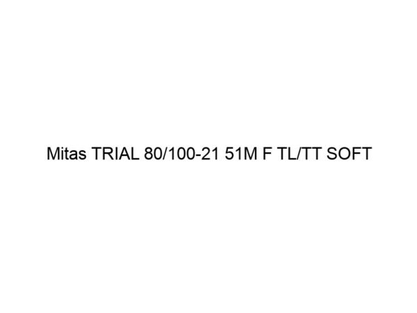Mitas TRIAL 80/100-21 51M F TL/TT SOFT ORANGE/YELLOW