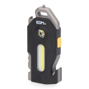 Linterna Led profesional de seguridad 6 en 1 7W + 2.5W  - Multifuncion con Turbo y Accesorios