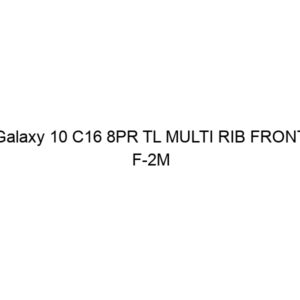 Galaxy 10 C16 8PR TL MULTI RIB FRONT F-2M