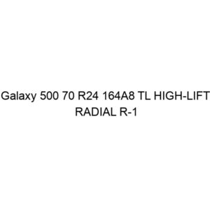 Galaxy 500 70 R24 164A8 TL HIGH-LIFT RADIAL R-1