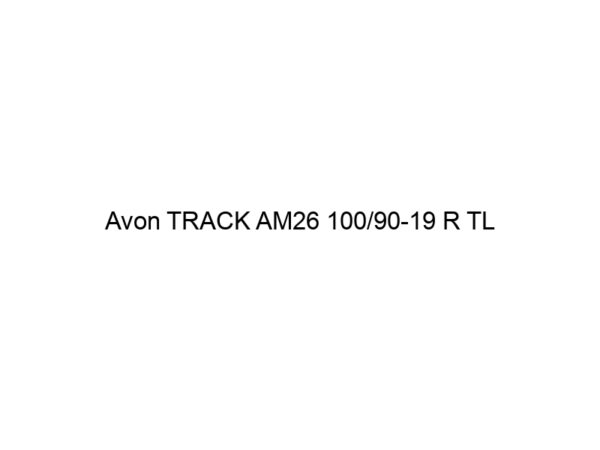 Avon TRACK AM26 100/90-19 R TL