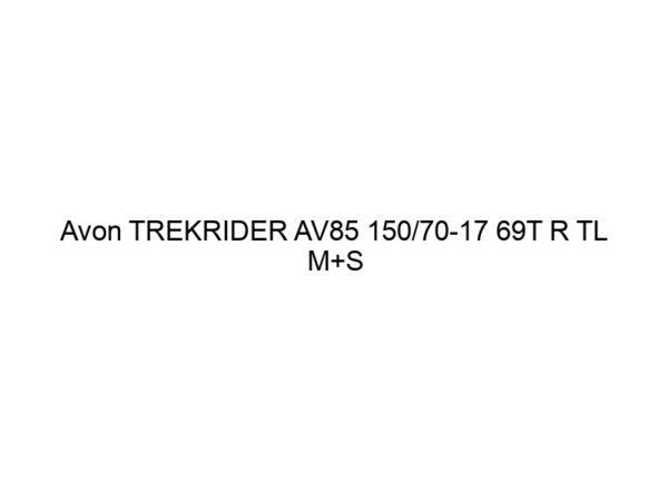 Avon TREKRIDER AV85 150/70-17 69T R TL M+S