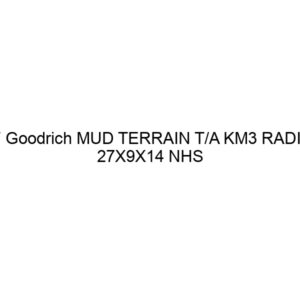 BF Goodrich MUD TERRAIN T/A KM3 RADIAL 27X9X14 NHS