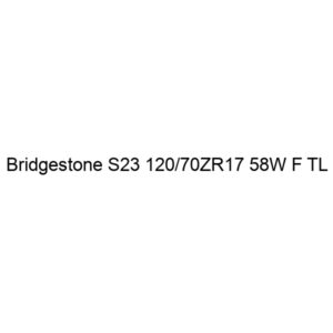Bridgestone S23 120/70ZR17 58W F TL