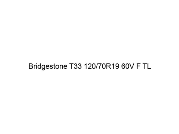 Bridgestone T33 120/70R19 60V F TL