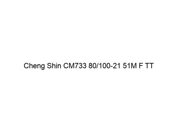 Cheng Shin CM733 80/100-21 51M F TT