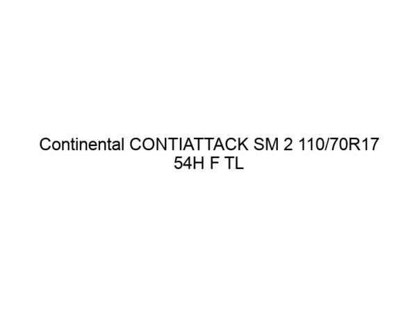 Continental CONTIATTACK SM 2 110/70R17 54H F TL