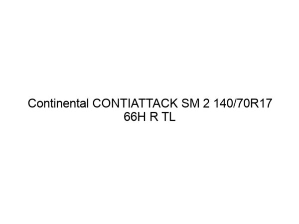 Continental CONTIATTACK SM 2 140/70R17 66H R TL