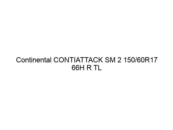 Continental CONTIATTACK SM 2 150/60R17 66H R TL