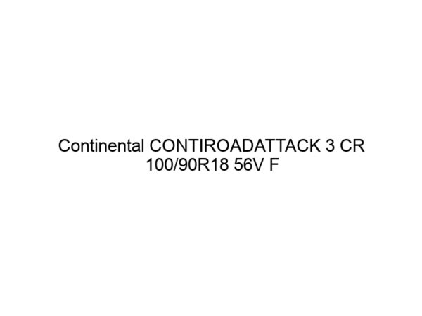 Continental CONTIROADATTACK 3 CR 100/90R18 56V F TL