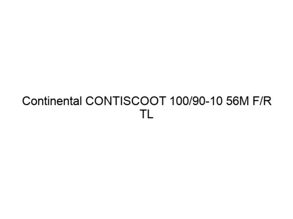 Continental CONTISCOOT 100/90-10 56M F/R TL