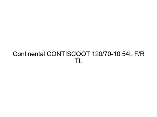 Continental CONTISCOOT 120/70-10 54L F/R TL
