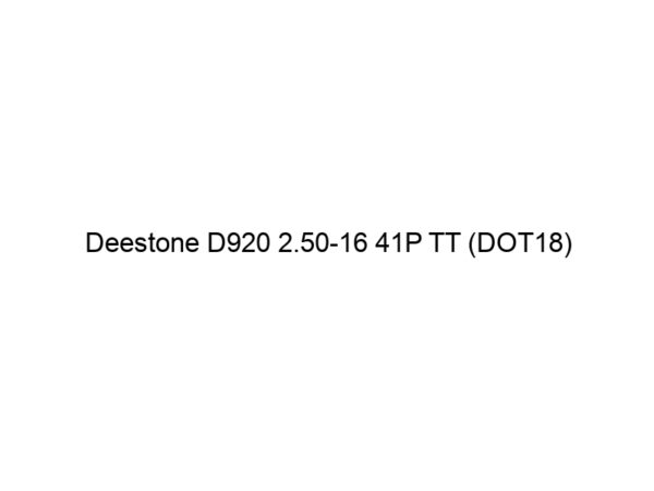 Deestone D920 2.50-16 41P TT (DOT18)