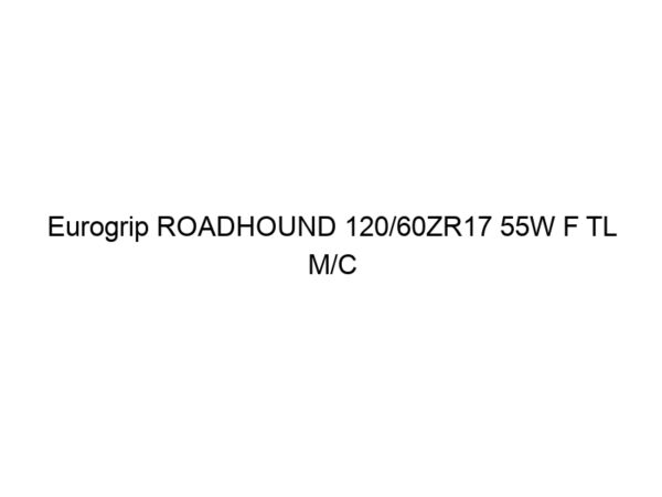 Eurogrip ROADHOUND 120/60ZR17 55W F TL M/C