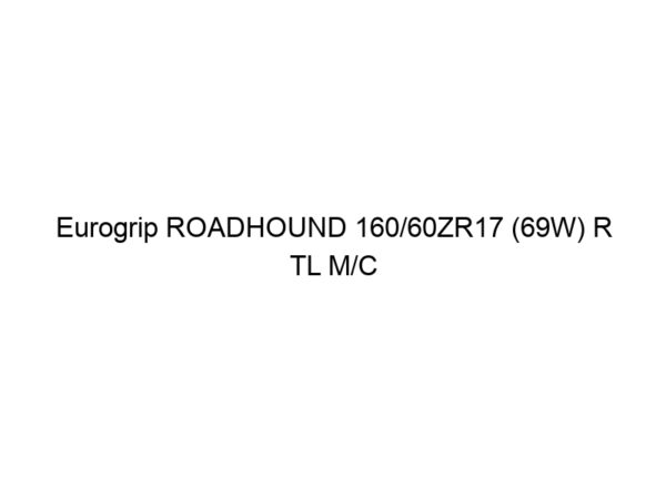 Eurogrip ROADHOUND 160/60ZR17 (69W) R TL M/C