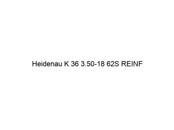 Heidenau K 36 3.50-18 62S REINF