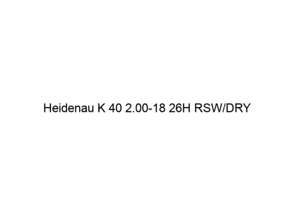 Heidenau K 40 2.00-18 26H RSW/DRY