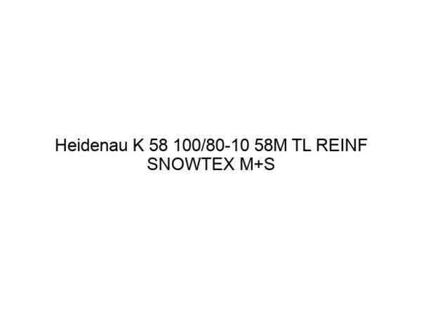 Heidenau K 58 100/80-10 58M TL REINF SNOWTEX M+S
