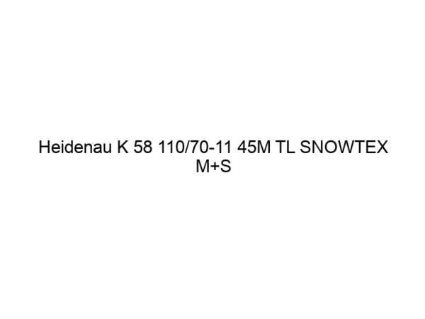 Heidenau K 58 110/70-11 45M TL SNOWTEX M+S