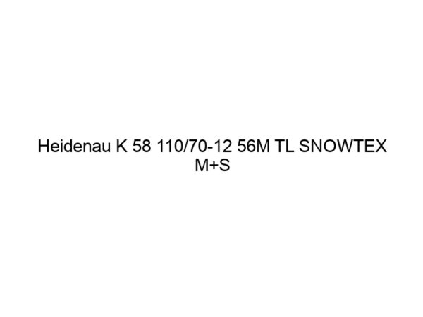 Heidenau K 58 110/70-12 56M TL SNOWTEX M+S