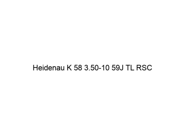 Heidenau K 58 3.50-10 59J TL RSC
