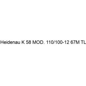 Heidenau K 58 MOD. 110/100-12 67M TL