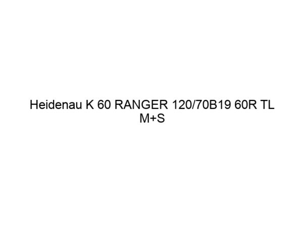 Heidenau K 60 RANGER 120/70B19 60R TL M+S