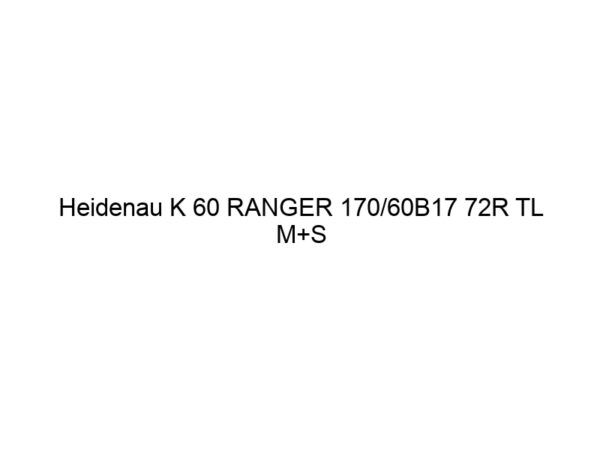 Heidenau K 60 RANGER 170/60B17 72R TL M+S