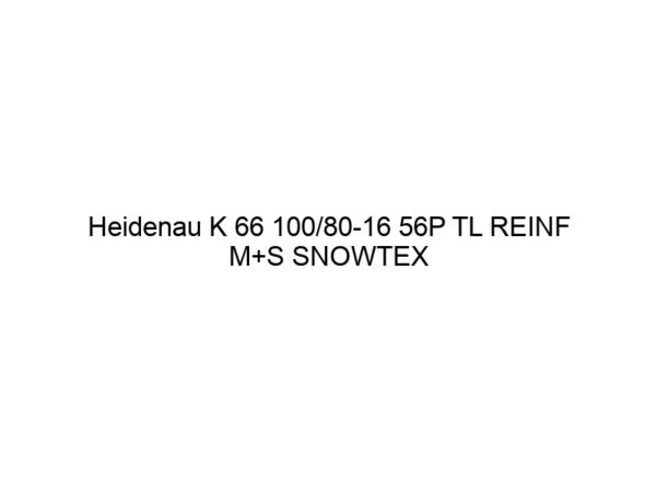 Heidenau K 66 100/80-16 56P TL REINF M+S SNOWTEX