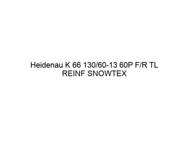Heidenau K 66 130/60-13 60P F/R TL REINF SNOWTEX M+S