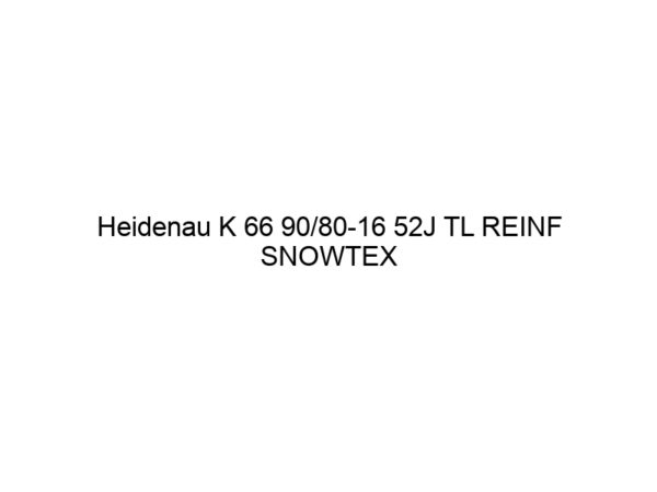 Heidenau K 66 90/80-16 52J TL REINF SNOWTEX