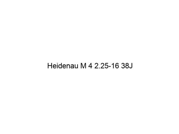 Heidenau M 4 2.25-16 38J
