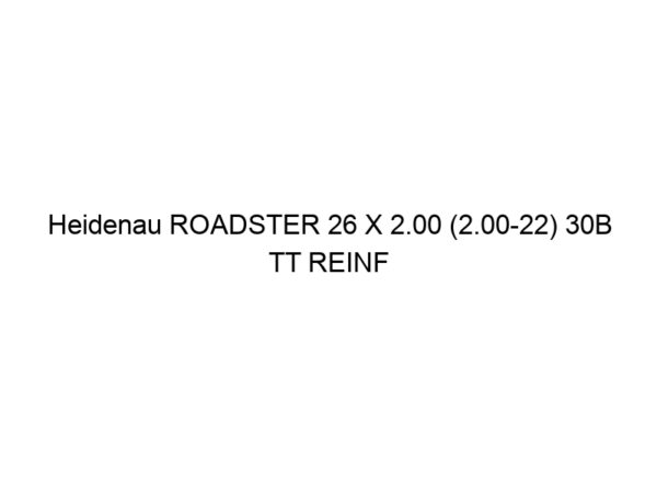 Heidenau ROADSTER 26 X 2.00 (2.00-22) 30B TT REINF