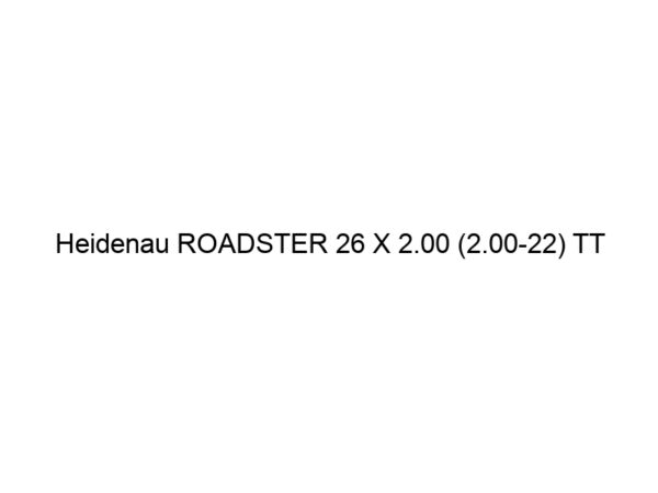 Heidenau ROADSTER 26 X 2.00 (2.00-22) TT