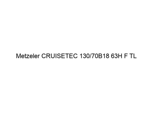 Metzeler CRUISETEC 130/70B18 63H F TL