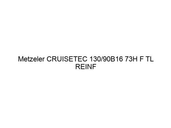 Metzeler CRUISETEC 130/90B16 73H F TL REINF
