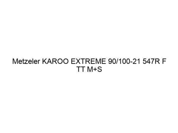Metzeler KAROO EXTREME 90/100-21 547R F TT M+S